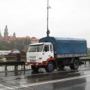 Star 200 truck on Dębnicki Bridge in Kraków